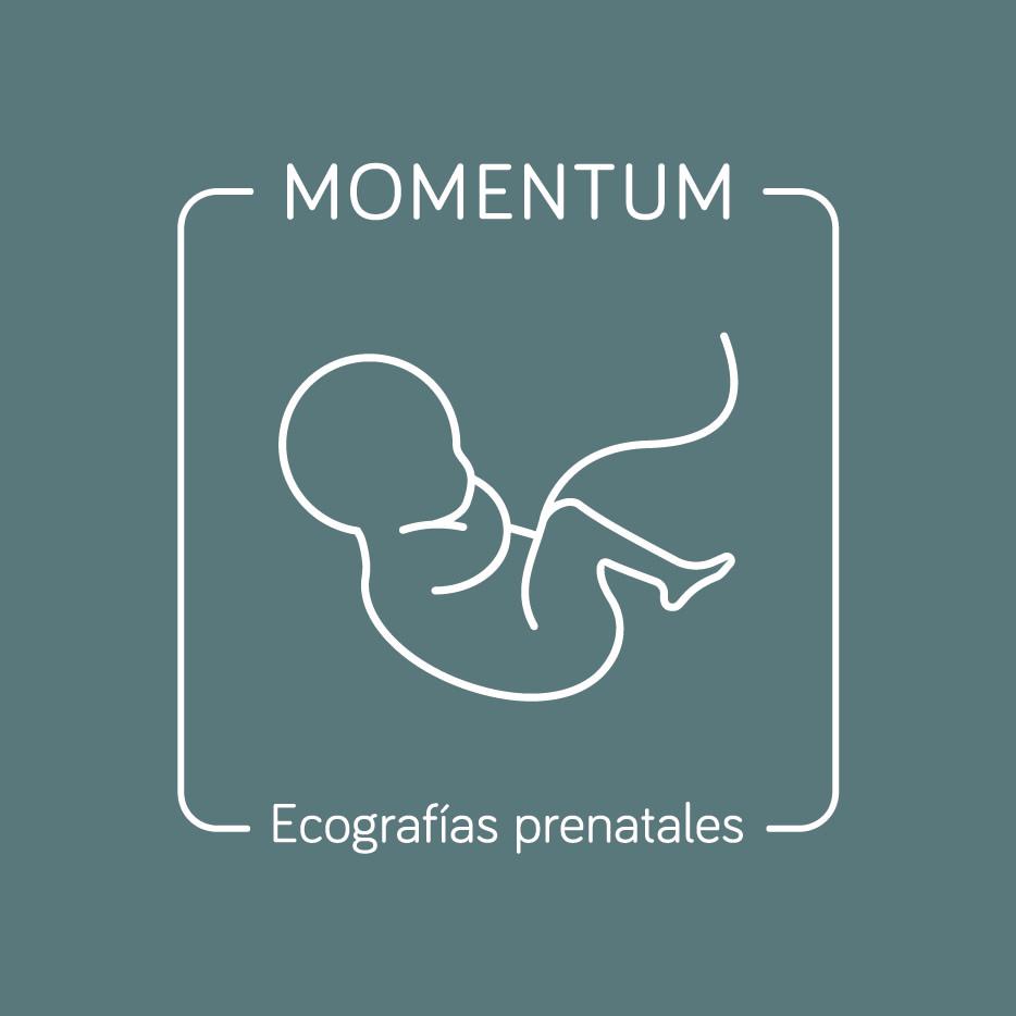 Momentum Ecografías 5D Logo