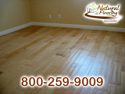 Maple Natural Handscraped Wood Floor