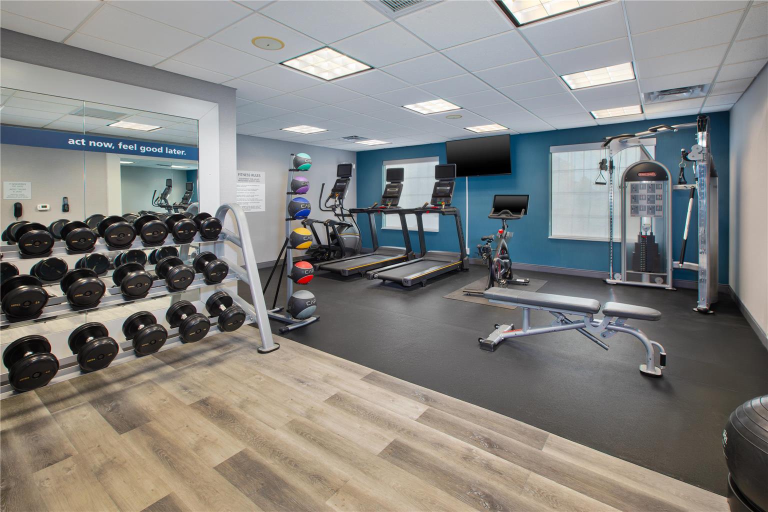 Health club  fitness center  gym