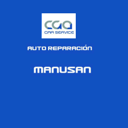 Autoreparación Manusan - Car Service Logo