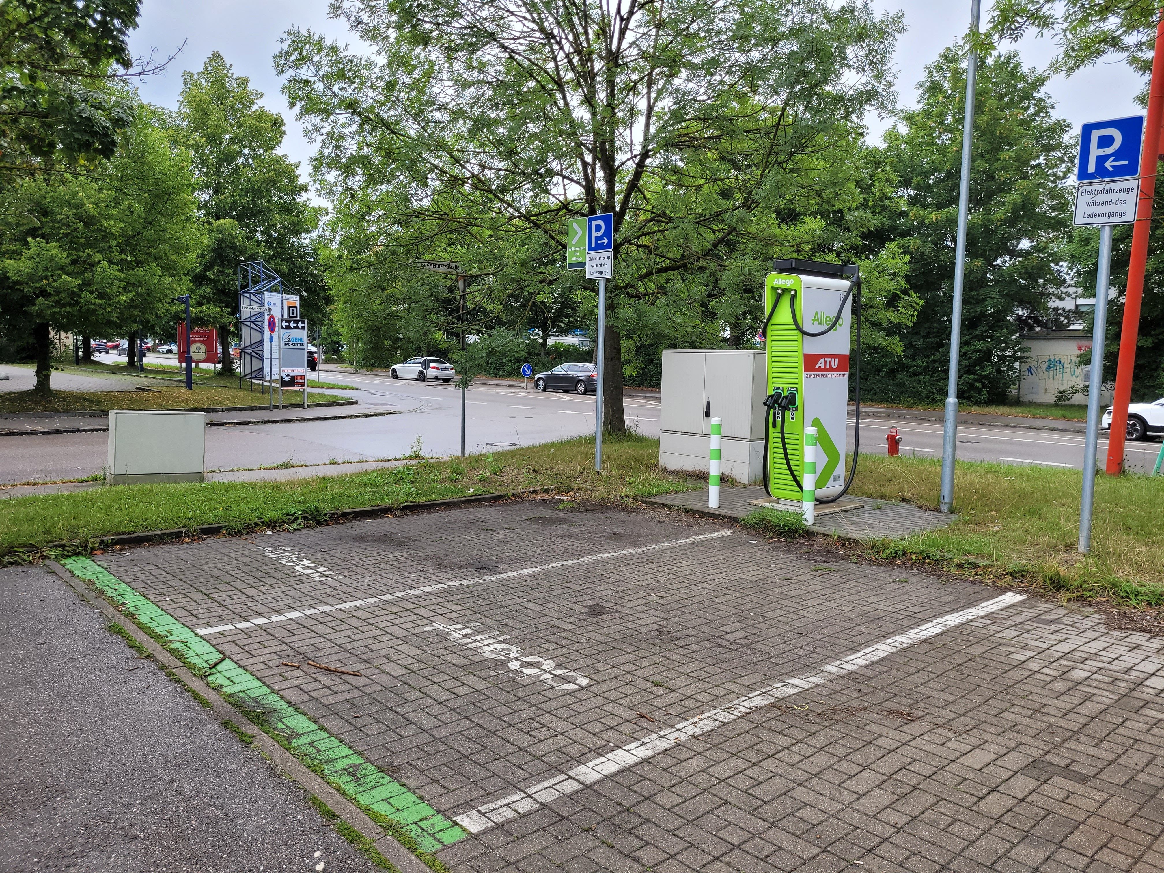 Allego Charging Station, Lise-Meitner-Straße 1 in Augsburg