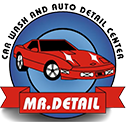 Mr. Detail Car Wash & Drive Thru Oil Change Logo