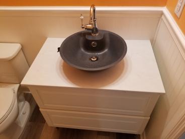 Ace Handyman Services Twin Cities Nw New Bathroom Vanity and Pedestal Sink