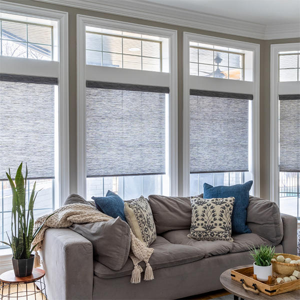 Roller shades come in a wide range of options to allow just the right amount of light for your room.