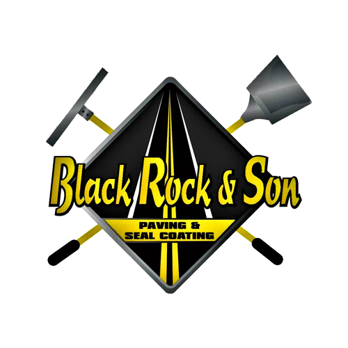 Black Rock And Sons Paving Logo