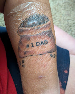 Branded Bear Tattoo Image