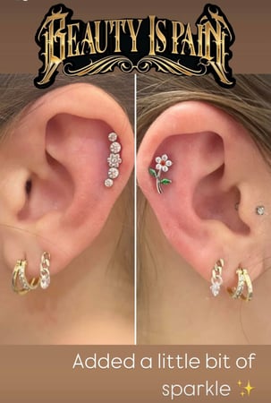 Images Beauty is Pain Tattoo and Body Piercings