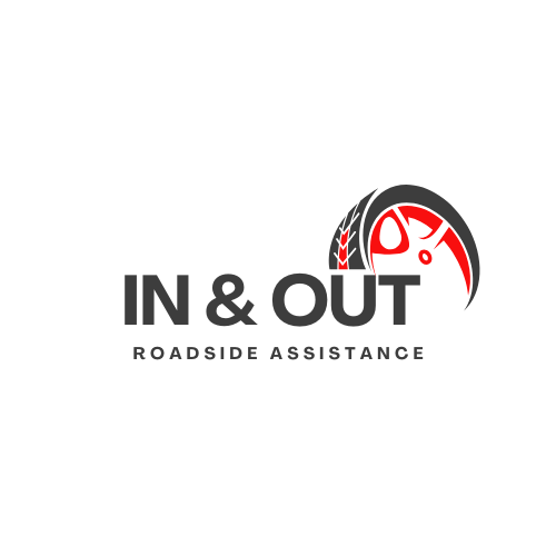 In &amp; Out Roadside Assistance Logo