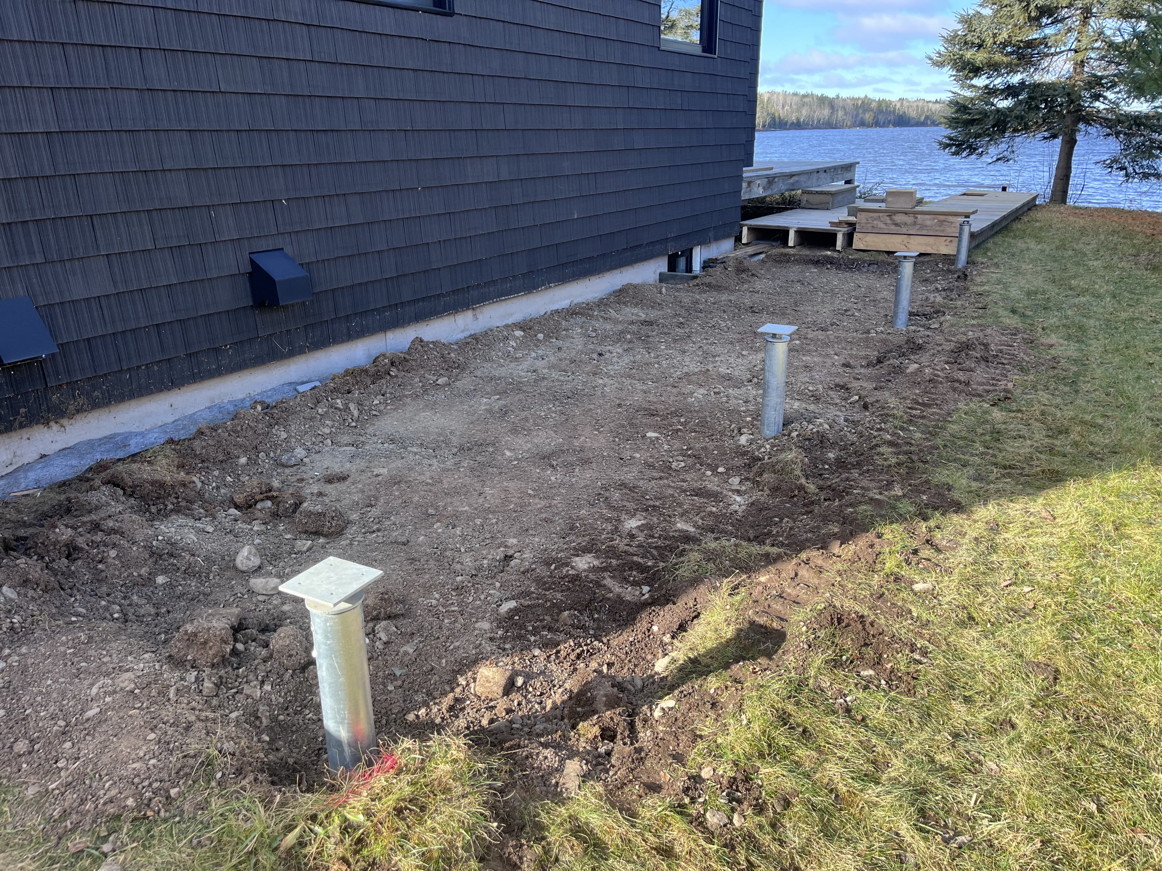 Images Pieux vissés Éco Pieux Bas St-Laurent