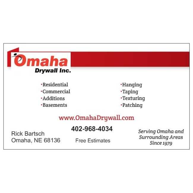 Omaha Drywall Inc Logo