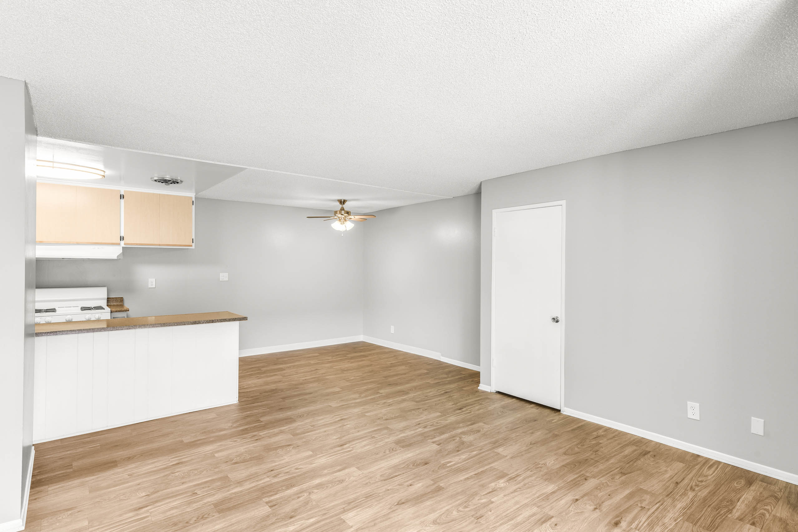Unoccupied interior area