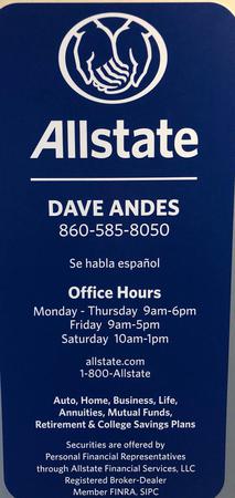Images Dave Andes: Allstate Insurance