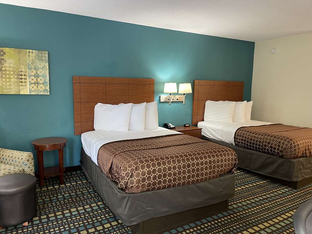 TWO DOUBLE BEDS
