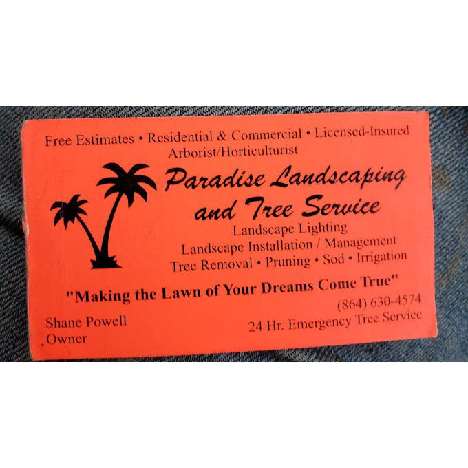 Paradise Landscaping and Tree Service Logo