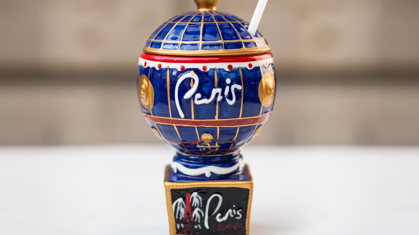 Special cup at Arc Bar in Paris Las Vegas.