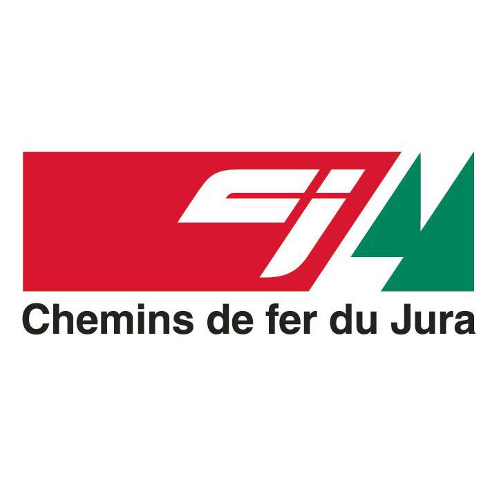 Les CJ-Chemins de fer du Jura- Logo