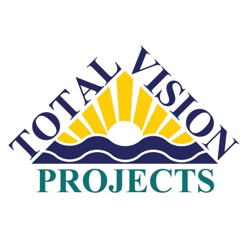 Total Vision Pool Fencing Logo