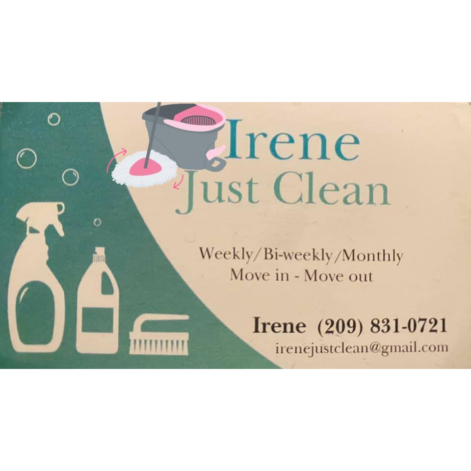 Irene Just Clean Logo