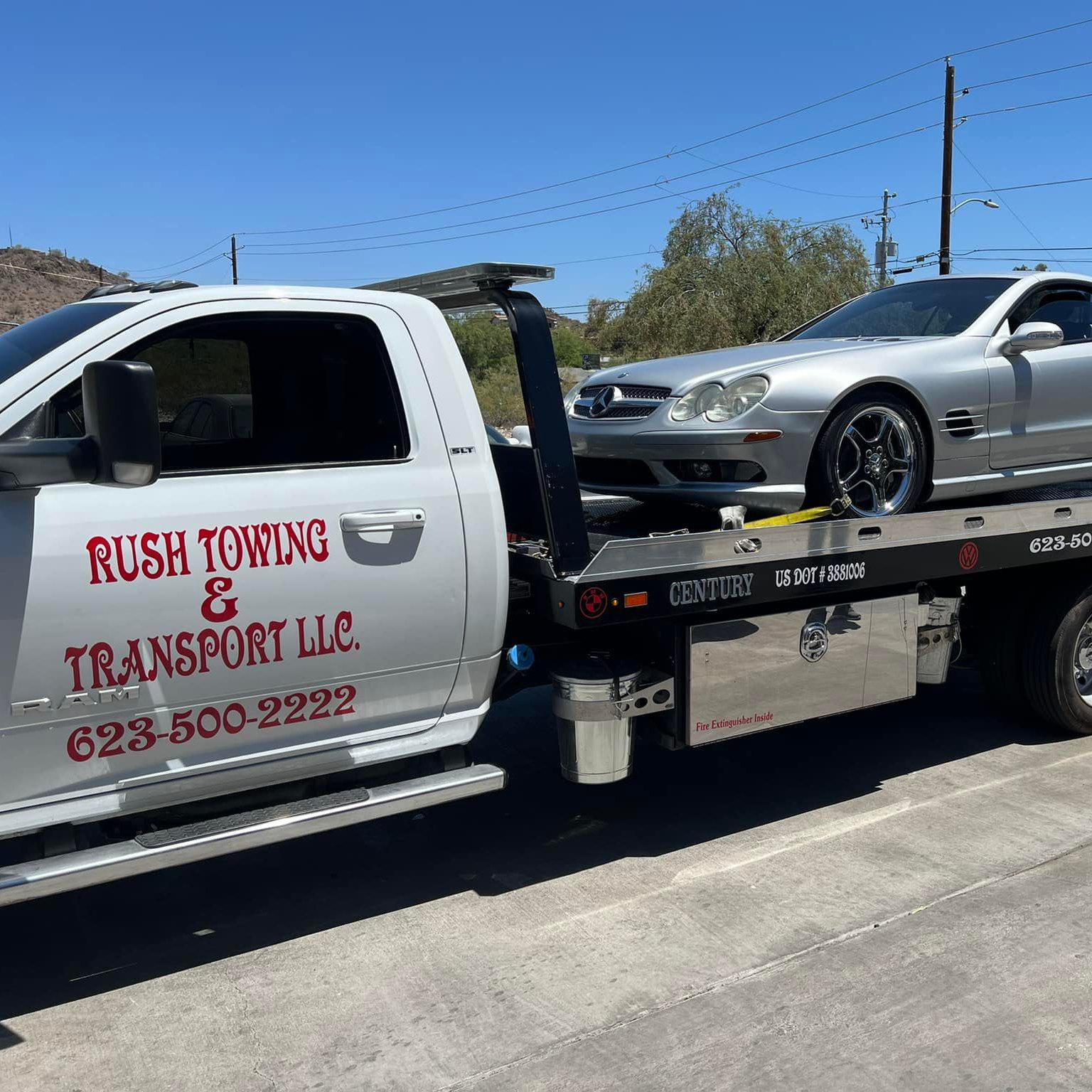 Rush Towing &amp; Transport Logo