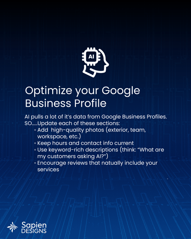 Images Sapien Designs SEO digital marketing hub