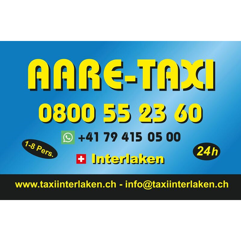 Aare Taxi Interlaken Logo
