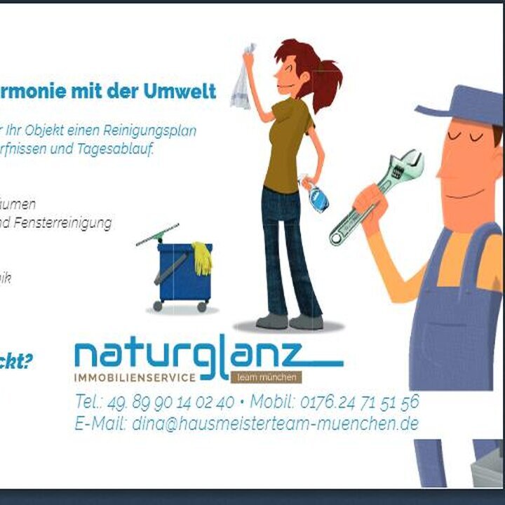 Naturglanz - Umweltfreundliche Reinigungsfirma, Scharnitzer Straße 38 in Gräfelfing