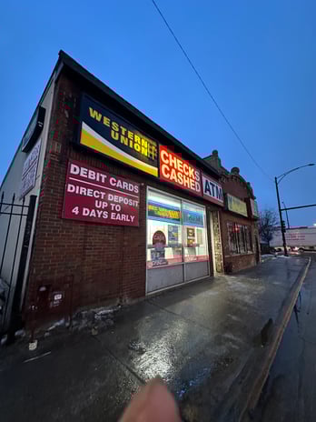 Images CoinFlip Bitcoin ATM - CFSC Checks Cashed 47th & Halsted Currency Exchange and Auto License (Chicago)