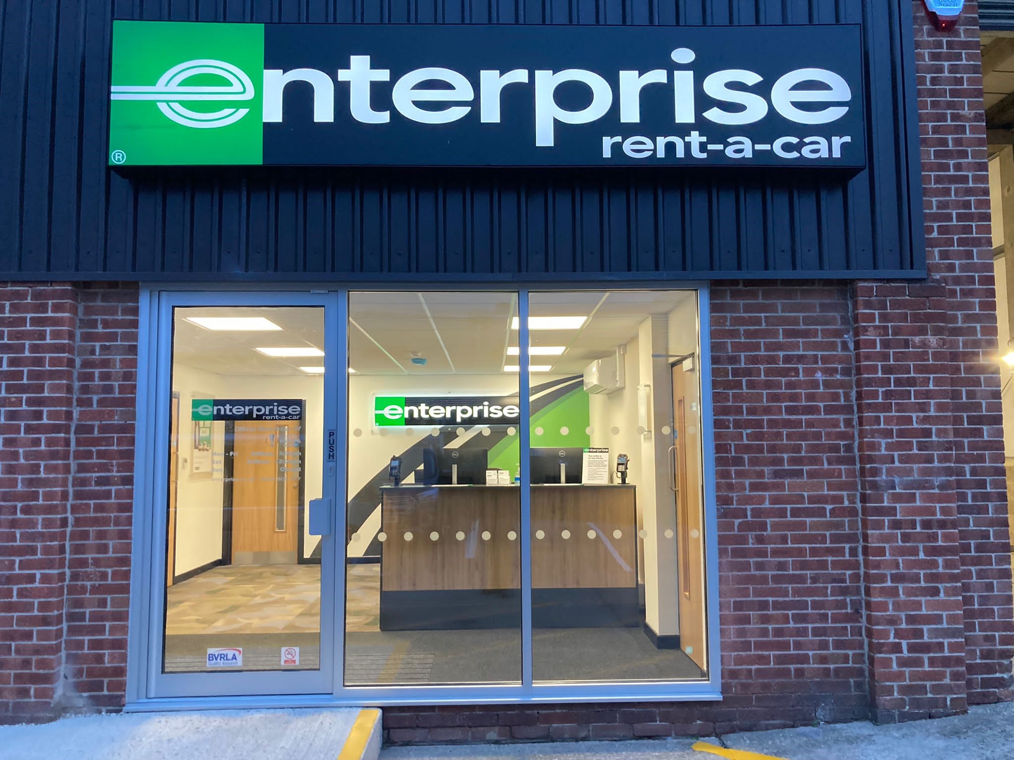 Enterprise Newbury Branch entrance Enterprise Car & Van Hire - Newbury Newbury 01635 524600