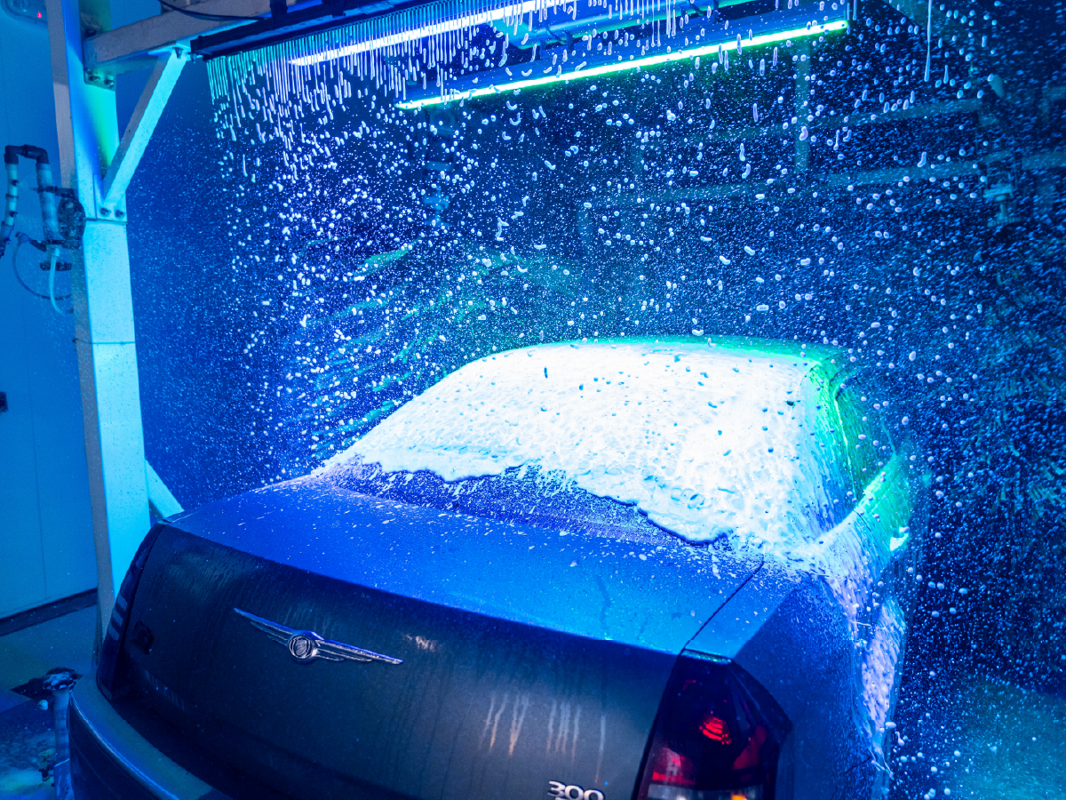 Our foam soap formula is designed to loosen and lift dirt without scratching your paint. Every Quick Quack Car Wash showroom is built to deliver a deep clean in just minutes.