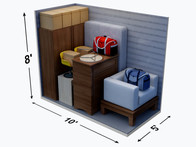 5x10 Storage Unit Size Guide 5x10 Storage Unit Size Guide