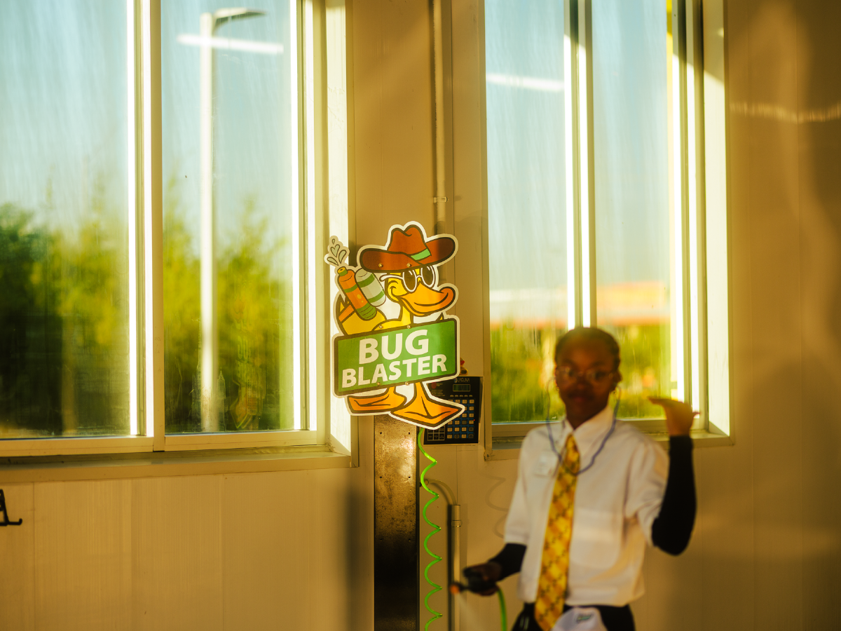Quick Quack Car Wash offers Bug Blaster treatment to power through tough bug splatter and road grime. Ask a team member about adding it to your next wash.