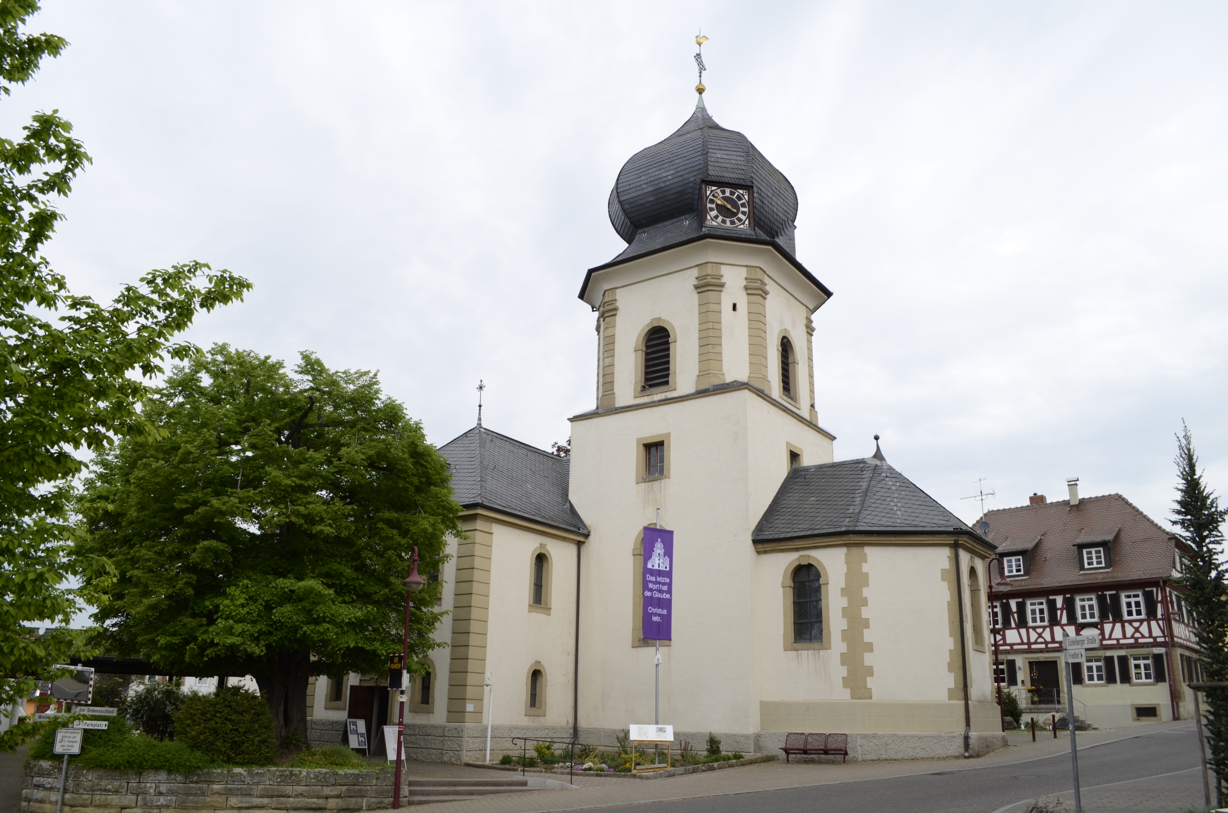 Johanneskirche - Evangelische Kirchengemeinde Affaltrach, Am Ordensschloß 3 in Obersulm-Affaltrach