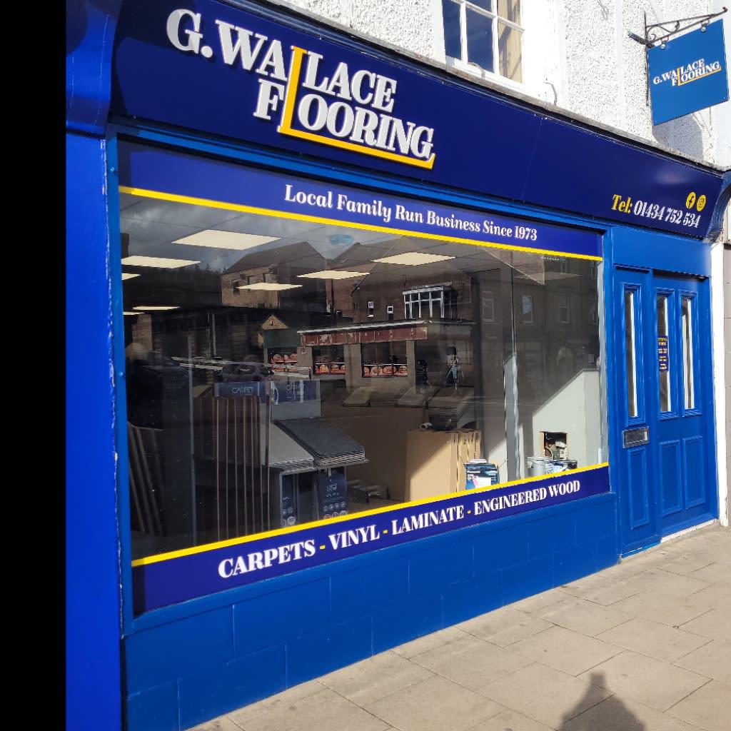 LOGO Gwallace Carpets and Flooring Ltd Hexham 01434 752534