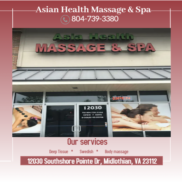 Asian Health Massage & Spa Logo