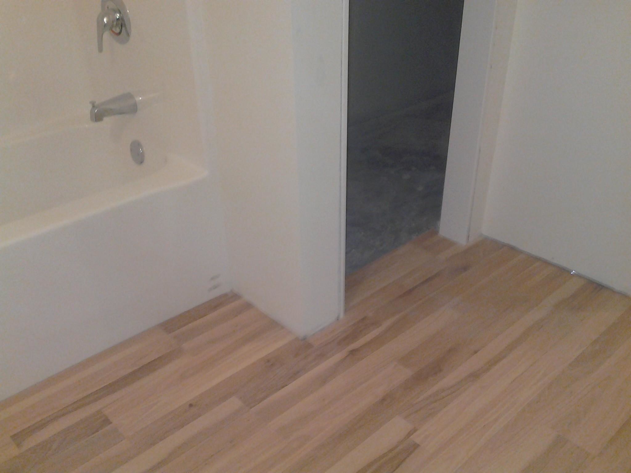 Laminate flooring.