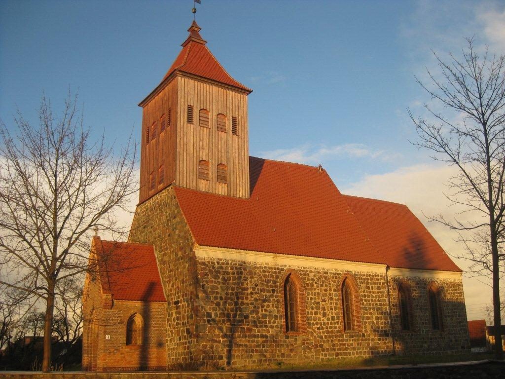 Kirche Groß Ziethen - Pfarrsprengel Pfarrsprengel der Franz.-ref. KGn Groß Ziethen-Schwedt/Oder, Kirchstraße in Groß Ziethen