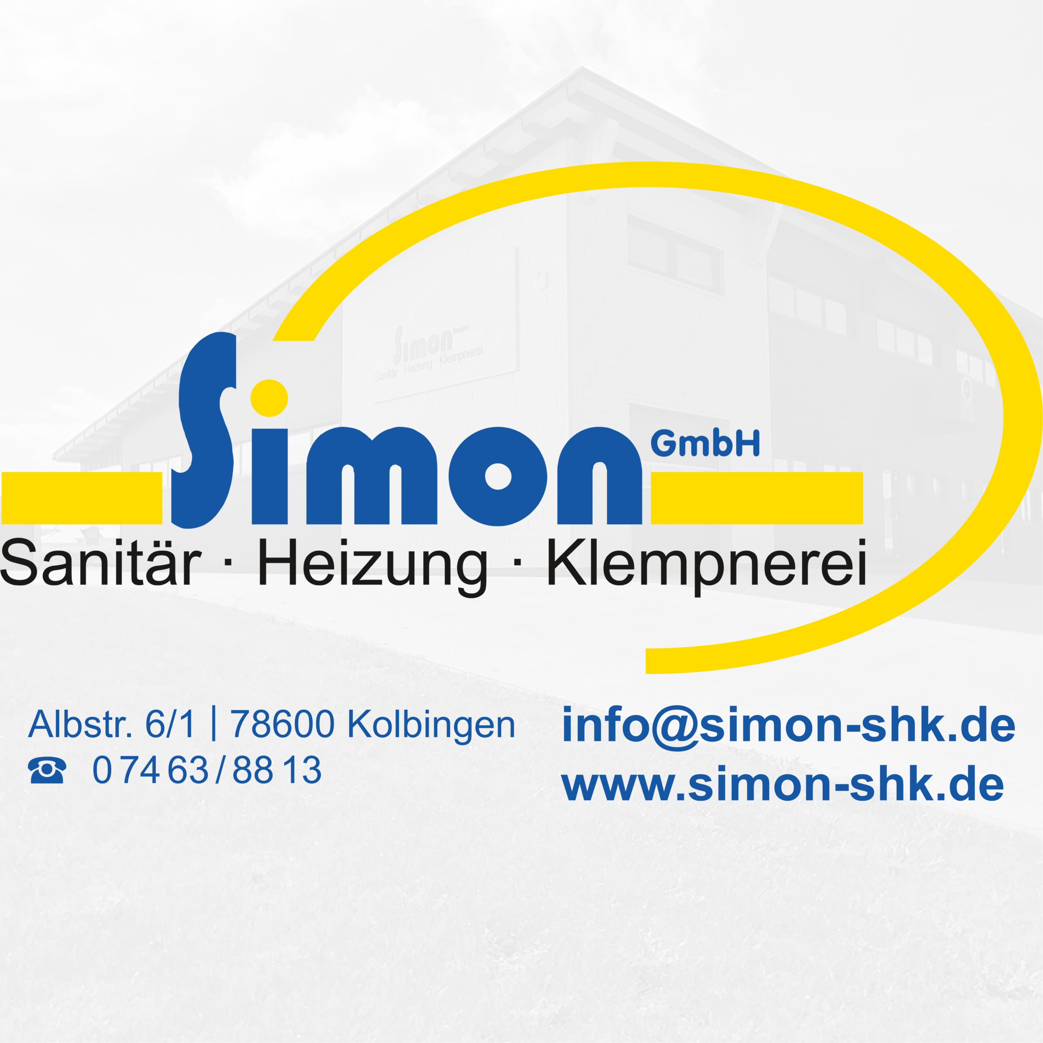 Kundenlogo Simon GmbH - Heizung, Sanitär, Klempnerei