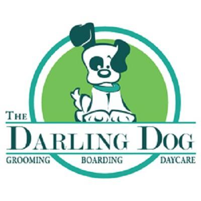 The Darling Dog Pet Salon Logo