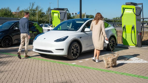 Allego Charging Station, Neulandstraße 33A in Sinsheim