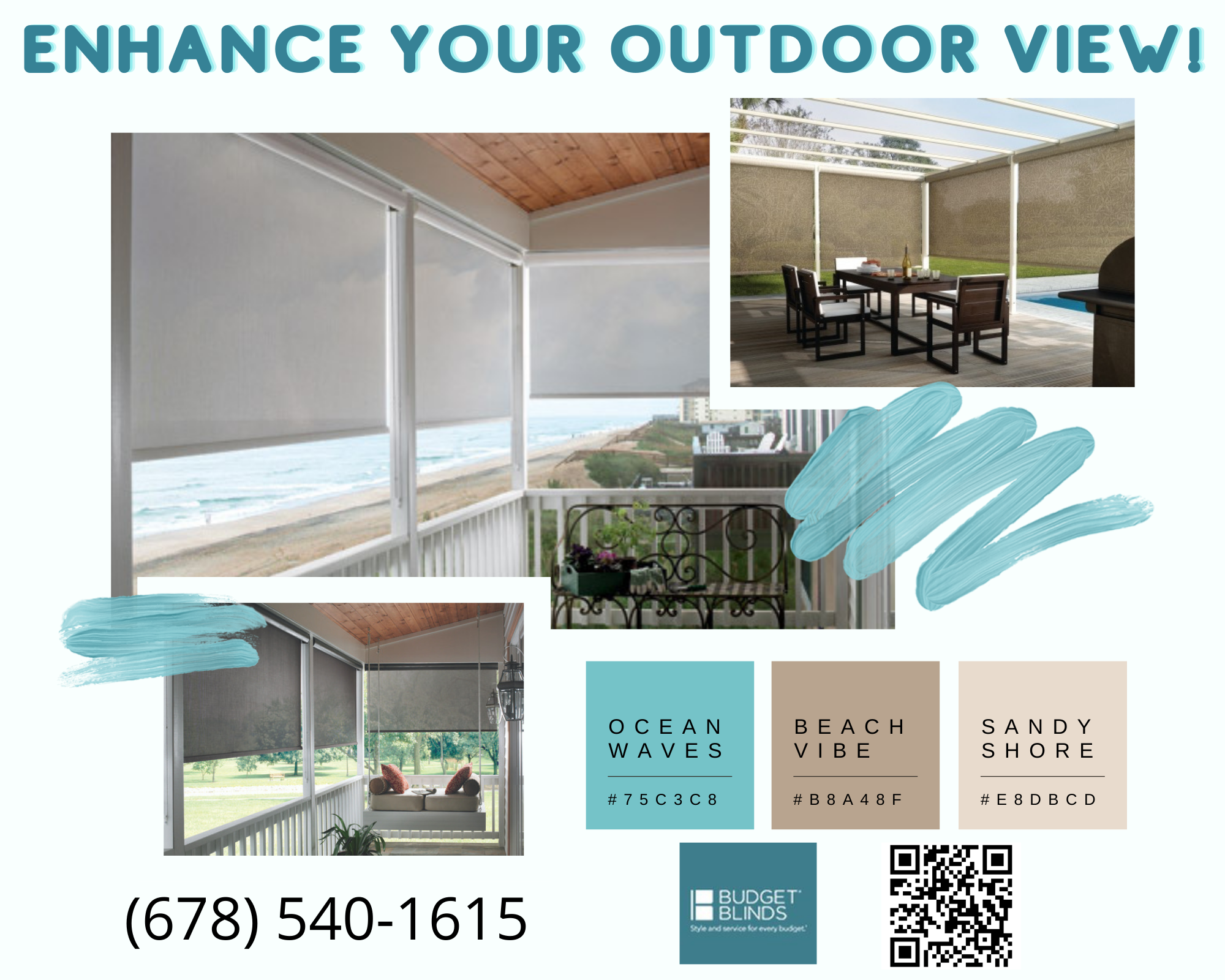 Enhance your outdoor view with Exterior Shades