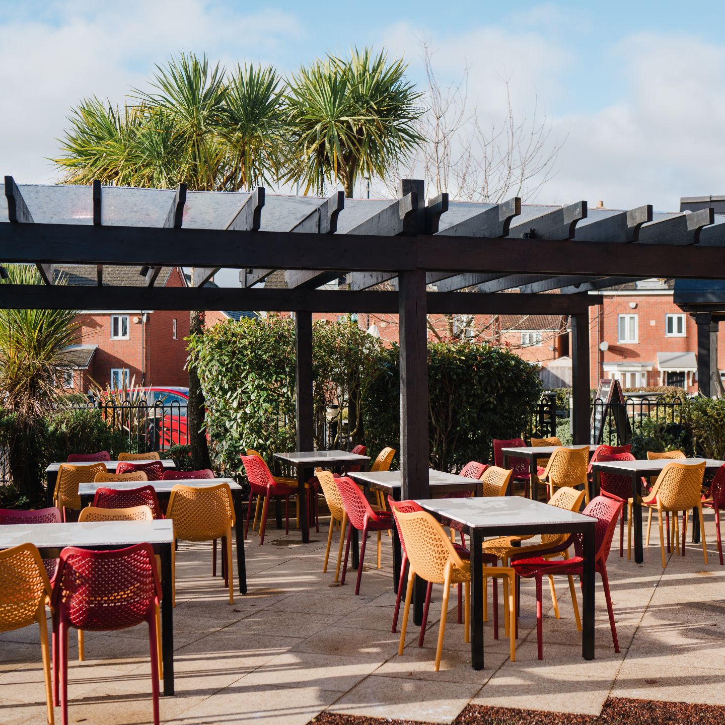 Penny Farthing  Beer Garden Outdoor Seating