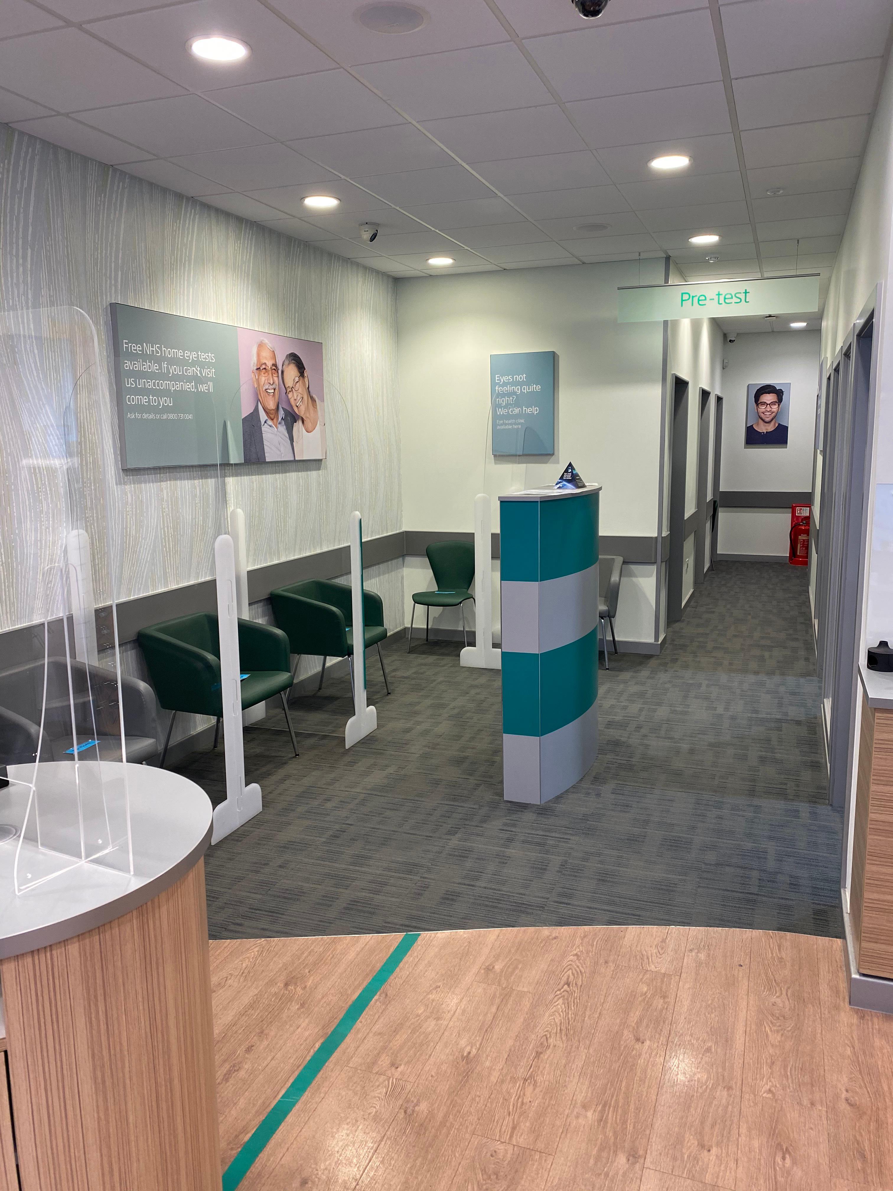 Specsavers Camberley interior Specsavers Opticians and Audiologists - Camberley Camberley 01276 677686