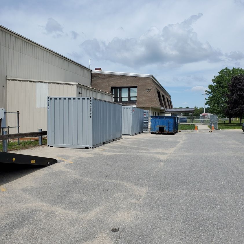 20ft storage container rental delivered to Morin Street, Biddeford, Maine 04005.
20ft storage contai 