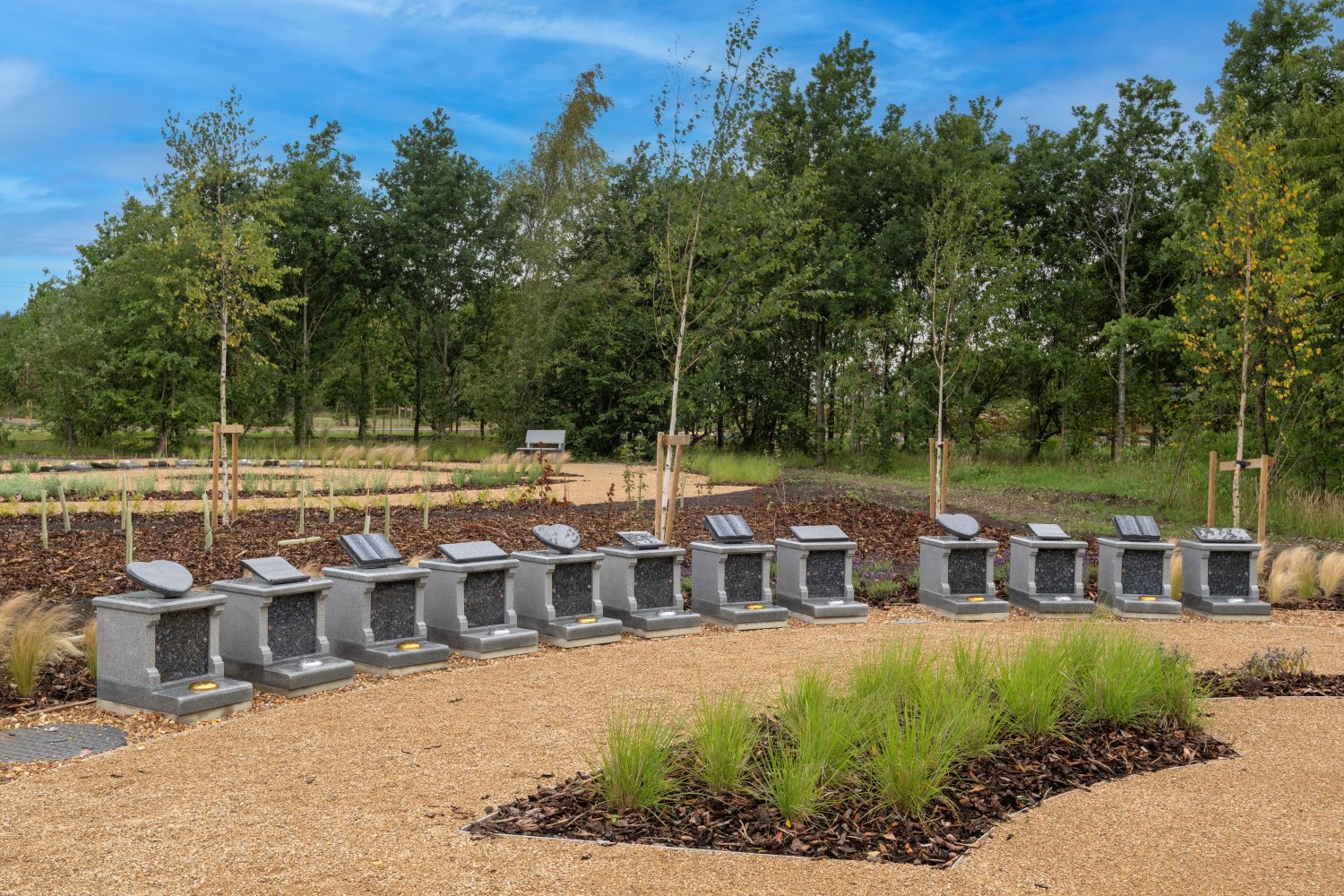 Mercia Forest Crematorium memorial gardens