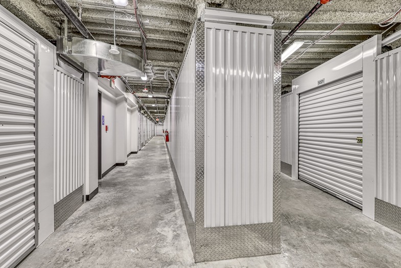 SmartStop Self Storage Washington DC 1401 22nd St SE indoor climate control storage hallway