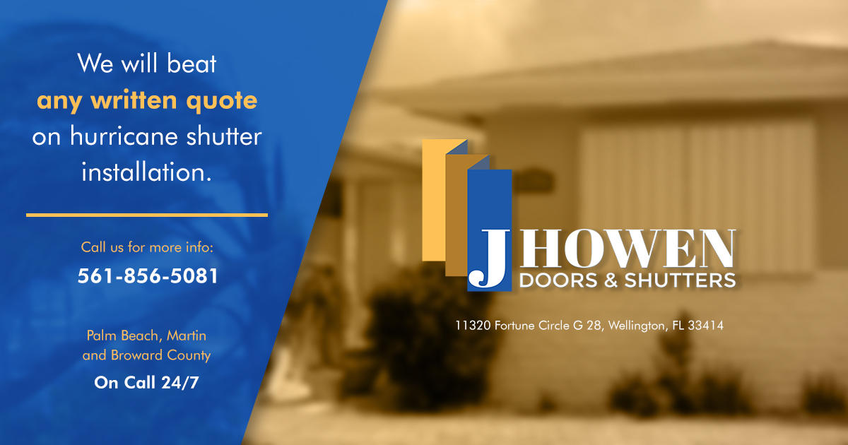 J Howen Doors & Shutters, Inc. - Exclusively Installed and Repaired by Alliance Restoration Photo