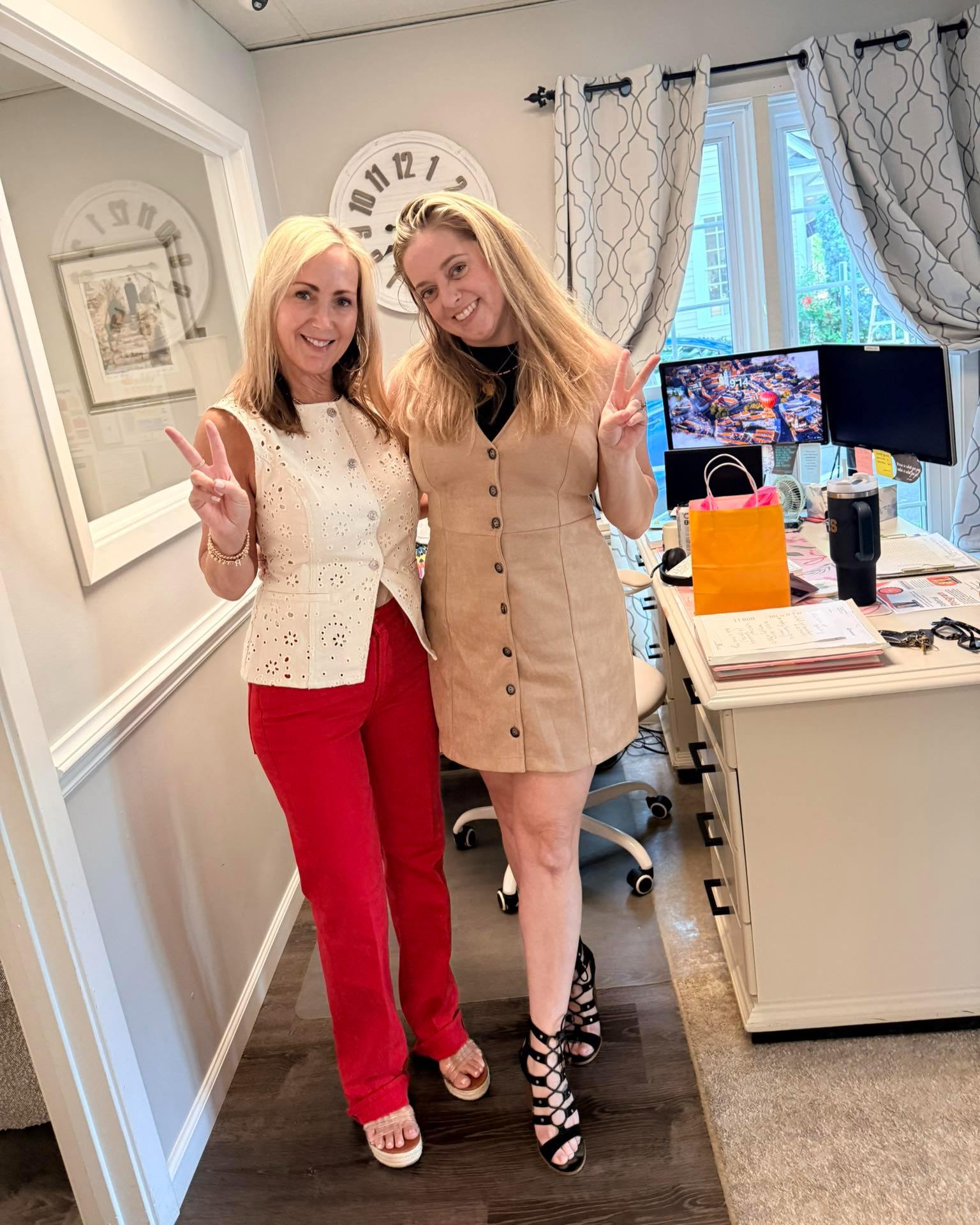 Celebrating two years with this gem! She shows up everyday to help our customers and support our team.
