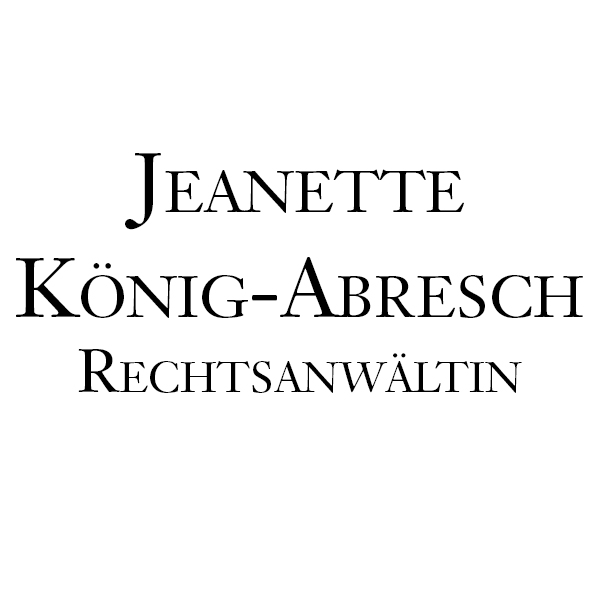 Logo Jeanette König-Abresch Rechtsanwältin