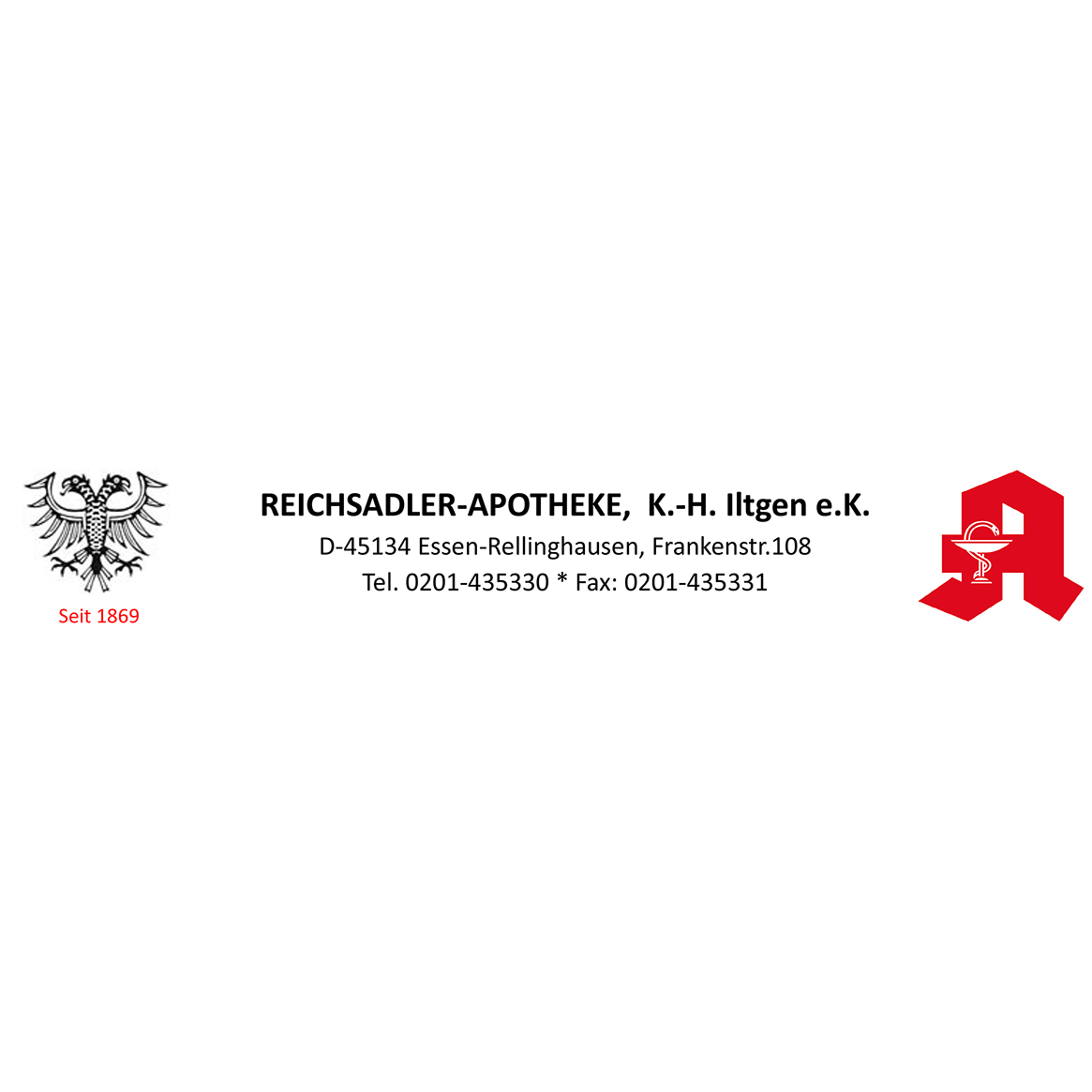 Reichsadler-Apotheke in Essen - Logo