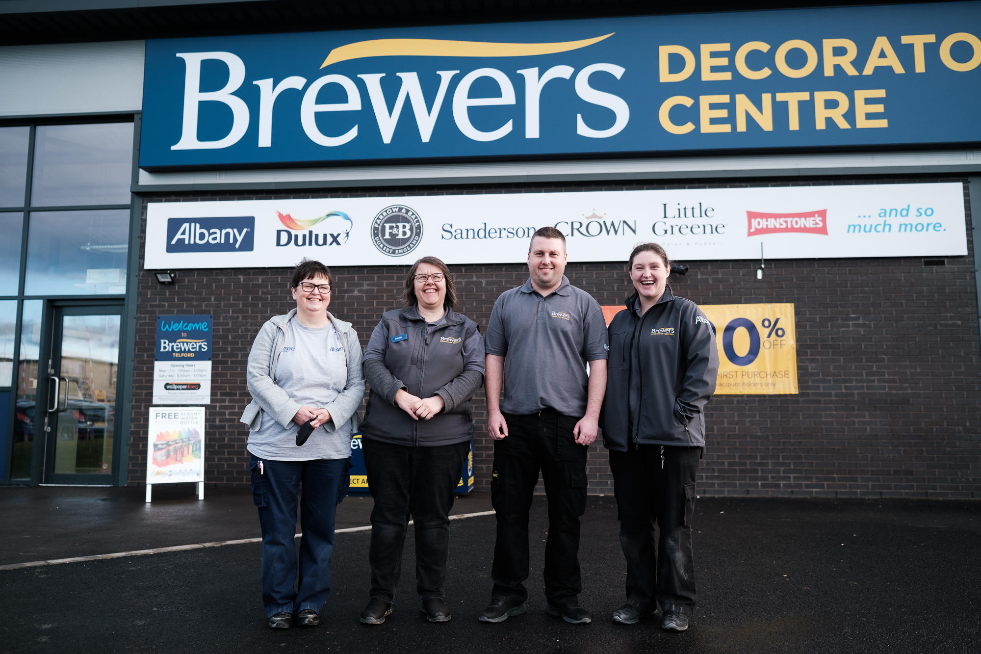Brewers Decorator Centres Telford 01952 951131
